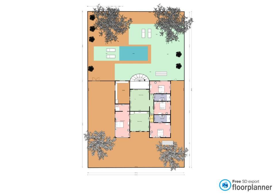 Relex Villa With Private Pool Willemstad Kültér fotó